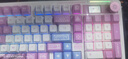 凌豹K98Pro客制化機械鍵盤(pán)無(wú)線(xiàn)藍牙三模全鍵熱插拔gasket結構RGB 五層填充麻將音游戲鍵盤(pán)電競游戲專(zhuān)用 K98Pro夕顏【凱華姬粉冰淇淋】10000mAh 曬單實(shí)拍圖