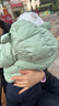 優(yōu)奇嬰兒連帽棉服冬季加絨加厚兒童外套羽絨棉服男女童寶寶棉襖上衣 曬單實(shí)拍圖