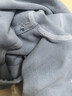 英博倫純棉兒童保暖內衣秋衣套裝秋冬季棉毛衫校服神器 85001蘭灰 150 曬單實(shí)拍圖