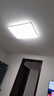 美的（Midea）led吸頂燈客廳餐廳臥室燈智控護眼全光譜方燈60瓦明軒A1包安裝 曬單實(shí)拍圖