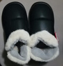 回力棉拖鞋男士冬季新款居家室內防滑棉鞋男款外穿防水棉拖0166 黑色 曬單實(shí)拍圖
