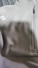 京東京造絨感發(fā)熱運動(dòng)長(cháng)袖t恤男冬季加絨保暖半拉鏈衛衣新年衣服 城堡灰 L 曬單實(shí)拍圖