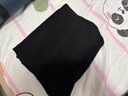 優(yōu)衣庫男裝女裝彈力棉質(zhì)舒適九分褲/休閑褲481568 481568/09黑色 S 曬單實(shí)拍圖