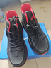 回力男鞋秋季新款厚底高幫休閑工裝鞋時(shí)尚百搭運動(dòng)籃球鞋子 黑紅 43 曬單實(shí)拍圖