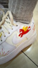 耐克NIKE女空軍一號AIR FORCE 1(GS)馬年限定運動(dòng)鞋IQ1133-111白37.5 曬單實(shí)拍圖