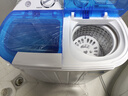 大黃鴨電器洗衣機半自動(dòng)雙桶雙缸家用小型迷你租房宿舍波輪脫水甩干雙杠省電老式強動(dòng)力易操作以舊換新 洗脫兩用丨抑菌除螨丨健康快洗丨節水省電 曬單實(shí)拍圖