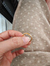 中國黃金（CHINA GOLD）波紋貓眼素圈黃金戒指女999足金閉口戒新年情人節禮物送女朋友 金重約2.5g【足金戒指】 【圈口13#】 曬單實(shí)拍圖