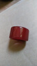 冰種紅瑪瑙玉扳指 男女士拇指指環(huán)玉戒指炫石為玉指環(huán) 直通 曬單實(shí)拍圖