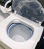 海爾（Haier）洗衣機半自動(dòng)雙缸10公斤雙桶大容量老式強勁去污噴淋漂洗操作簡(jiǎn)單洗脫分離以舊換新 【升級】10公斤半自動(dòng)+動(dòng)力強勁+噴淋漂洗 曬單實(shí)拍圖