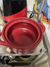 凱得寶（K+dep） 日本日式砂鍋燉鍋陶瓷煲湯鍋煲仔飯家用沙鍋明火耐高溫石鍋 二代鍋2-4人適用紅 2.2L 曬單實(shí)拍圖