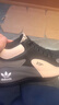 阿迪太子品牌男鞋2026新款秋冬百搭輕便軟底運動(dòng)休閑鞋減震耐磨防滑跑步鞋 2501黑灰【皮面】 41 曬單實(shí)拍圖