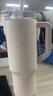 小米吸管保溫杯 大容量冰霸杯 巨無(wú)霸水杯 316L不銹鋼保冷杯 1L杏仁白 曬單實(shí)拍圖