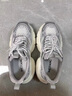 美洋（MEIYANG）銀武士老爹鞋 酷帥炸街網(wǎng)紗拼接圓頭厚底休閑鞋百搭新款女鞋 銀色 36 曬單實(shí)拍圖