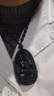 京瑩【新年禮物】天然黑曜石本命佛吊墜男女款護身符生肖項鏈送男女友 曬單實(shí)拍圖