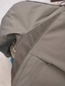 羅蒙（ROMON）高端連帽棉服男士秋冬季沖鋒衣工裝外套帥氣青年百搭休閑夾棉加厚 卡其綠 2XL 建議155-170斤 曬單實(shí)拍圖