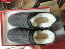 泰和源老北京布鞋冬款男士羊毛加厚保暖雪地靴中老年防水防滑軟底棉鞋 曬單實(shí)拍圖