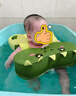 喜樂(lè )游嬰兒游泳圈0-3歲 兒童游泳圈 免充氣防側翻寶寶洗澡玩具禮物 福寶圈速干版恐龍【3個(gè)月-4歲】 曬單實(shí)拍圖
