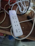 【京東物流】家用智能排插米用家用USB插座板插線(xiàn)板電源多功能開(kāi)關(guān)插排接線(xiàn)板插板 14孔【4插位 2.8米】 曬單實(shí)拍圖