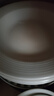 潔雅杰陶瓷盤(pán)家用白瓷盤(pán)子8.5英寸釉下彩螺紋草帽盤(pán)微波爐可用4只裝 曬單實(shí)拍圖