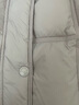 絲柏舍90絨寬松羽絨服女2025冬裝新款連帽長(cháng)袖單排扣休閑外套 曬單實(shí)拍圖