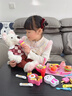 DEERC兒童喂食玩具3-6歲仿真迷你廚房過(guò)家家女孩套裝1-3歲新年禮物 【旗艦35件套】小熊餐盤(pán)+野餐墊+手提收納箱+禮盒 3-6歲網(wǎng)紅DIY玩具喂養玩偶2025火的最 曬單實(shí)拍圖