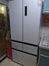 美菱（MeiLing）年度機皇｜大白鯨509升法式多門(mén)冰箱自動(dòng)制冰家用雙系統超薄嵌入底部散熱BCD-509WPU9CZX國家補貼 曬單實(shí)拍圖