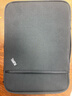 ThinkPad聯(lián)想ThinkPad筆記本電腦內膽包 14英寸手提包電腦包手提袋收納包保護套男女公文包 黑色 曬單實(shí)拍圖
