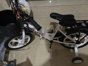 永久（FOREVER）兒童自行車(chē)寶寶腳踏車(chē)兒童折疊自行車(chē)3-8歲童車(chē)14寸一體輪 曬單實(shí)拍圖