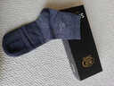 浪莎襪子男秋冬季100%純棉中筒襪冬天防臭吸汗秋冬男士棉襪商務(wù)全棉襪 提花款：黑色2藏青2深灰2 共 6雙 均碼 純棉男襪39-44碼（禮盒裝） 曬單實(shí)拍圖