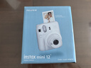 富士（FUJIFILM）instax  mini12 一次成像 立拍立得相機 mini12 茉莉白 套餐五（官方標配+水晶殼+肩帶+白邊相紙20張） 曬單實(shí)拍圖