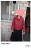 啄木鳥(niǎo)安哥拉紅羽絨服女短款2025冬季新款小個(gè)子白鴨絨立領(lǐng)面包服外套潮 安哥拉紅【高品質(zhì)】 S 【適合80-110斤】 曬單實(shí)拍圖