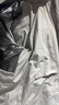京東京造羽絨服男25秋冬新款90鴨絨衣服長(cháng)款寬松連帽保暖外套 純凈灰 L 曬單實(shí)拍圖