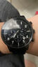 勞士頓（ROSDN）七夕情人節禮物黑武士手表男機械質(zhì)感品牌瑞士風(fēng)前十大名男士手表 G3702丨黑色黑面鋼帶 曬單實(shí)拍圖