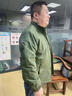 雅鹿春夏季男士夾克男防風(fēng)防水透氣爸爸裝寬松立領(lǐng)外套休閑中老年上衣 卡其色 XL 推薦135-150斤 曬單實(shí)拍圖