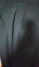 杉杉（FIRS）高彈力牛奶絲男褲秋冬加厚男士商務(wù)休閑褲西褲 黑色 33  曬單實(shí)拍圖