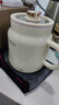 JIEXG養生壺 熱牛奶杯 養生杯 煮茶花茶銀耳靜音 熱牛奶神器燒水壺辦公室燒水杯 熱奶杯 0.8L 【帶濾網(wǎng)】多功能燉煮 曬單實(shí)拍圖