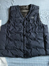 雅鹿男士羽絨馬甲2025年秋冬季新款輕薄不鉆絨背心外穿大碼內膽坎肩 680藏青 2XL 推薦145-160斤 曬單實(shí)拍圖