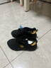 語(yǔ)帕（YUPA）品牌休閑女鞋2025秋冬新款厚底潮流休閑鞋百搭運動(dòng)跑步鞋女 黑金色 39 曬單實(shí)拍圖
