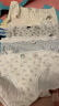 FitonTon內褲女士純棉10A級抑菌襠甜美碎花少女內褲三角短褲4條 曬單實(shí)拍圖