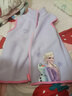 迪士尼艾莎女童馬甲秋冬兒童背心春秋外穿愛(ài)莎公主寶寶搖粒絨馬夾 JXAM3001D紫色 130  曬單實(shí)拍圖
