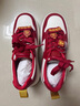 百麗（Belle）全家福新年紅色板鞋女款厚底運動(dòng)小白鞋子D4U1DAM5 紅色（禮盒款） 37 (235mm) 曬單實(shí)拍圖