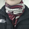 上海故事新款絲巾紅鞍格章絲毛雙面印花大方巾圍巾送媽媽生日禮物女圍脖 曬單實(shí)拍圖