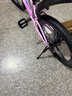 鳳凰（Phoenix）兒童山地自行車(chē)5-16歲女男孩減震變速22寸粉色 適合身高135-160cm 曬單實(shí)拍圖