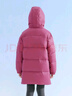 笛莎（DEESHA）童裝女童羽絨服2025冬季款兒童中長(cháng)加厚保暖工裝羽絨服大童女孩 曬單實(shí)拍圖