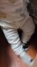 貝瑞加（Babyprints）嬰兒褲子2條裝男女寶寶純棉長(cháng)褲兒童護肚高腰褲家居褲 藍黃73 曬單實(shí)拍圖