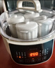 美的（Midea）電燉鍋電蒸鍋電燉盅燉湯盅煲湯鍋寶寶輔食鍋燕窩煮粥燉盅4.5L隔水燉蒸燉煮一體多功能鍋MD-DZE2552 曬單實(shí)拍圖