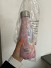 S'WELL迷你口袋保溫杯女生小容量高顏值便攜水杯隨行小巧杯子生日禮物 【明星同款】玫瑰晶洞260ml 曬單實(shí)拍圖
