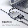 iskyType-C擴展塢USB-C轉HDMI/VGA轉換器4K蘋(píng)果電腦MacBook拓展iPadPro連接電視投影儀轉接頭華為平板 曬單實(shí)拍圖