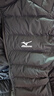 美津濃（MIZUNO）戶(hù)外輕薄羽絨服男秋冬季防風(fēng)立領(lǐng)保暖休閑男裝外套 黑色 2XL 曬單實(shí)拍圖