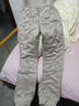 雪中飛2025冬新款鵝絨羽絨褲內穿女不臃腫顯瘦保暖高腰內膽中老年 卡其色|7101 L 170/76A 曬單實(shí)拍圖